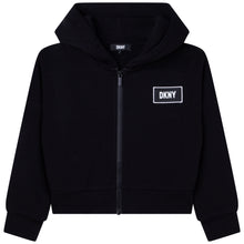 Load image into Gallery viewer, Black DKNY Zip Up Hoodie