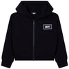 Black DKNY Zip Up Hoodie