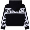Black DKNY Zip Up Hoodie