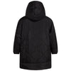 Girls Black Reversible Teddy Coat