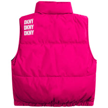 Load image into Gallery viewer, Black &amp; Pink Reversible Gilet