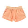 Peach 'Dori' Velour Shorts