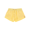 Yellow 'Dori' Velour Shorts