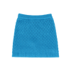 Blue 'Ines' Knitted Skirt