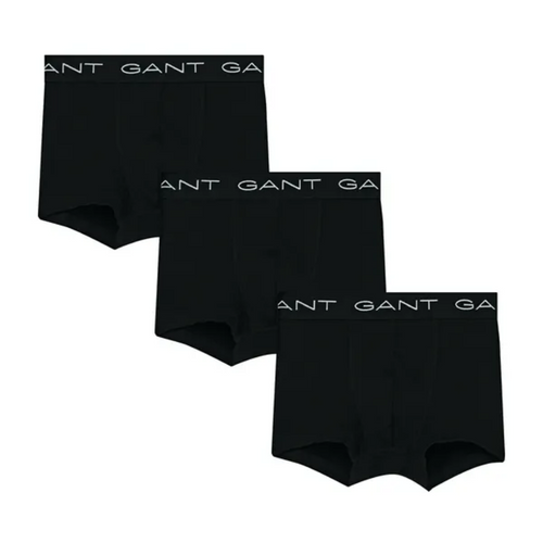 3-Pack Black Trunks