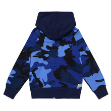 Load image into Gallery viewer, Blue Camo Hoodie
