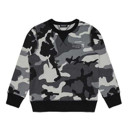 Grey Camo Sweatshirt