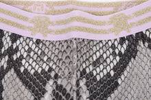 Load image into Gallery viewer, Pink Snake Skin Leggings