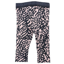 Load image into Gallery viewer, Pink &amp; Black Leopard Leggings