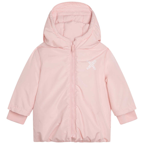Pale Pink Kenzo Puffer Jacket
