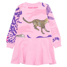 Load image into Gallery viewer, Lilac Printed Tiger Dress