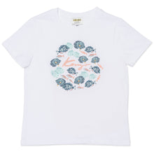 Load image into Gallery viewer, Girls White Fish T-Shirt