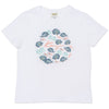 Girls White Fish T-Shirt