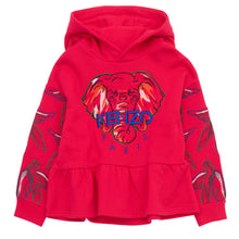 Load image into Gallery viewer, Bright Pink Embroidered Elephant Hoodie