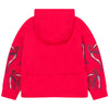 Bright Pink Embroidered Elephant Hoodie