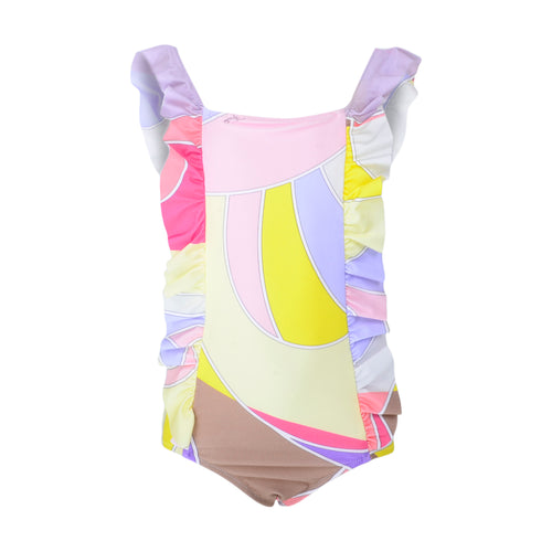 Multi Coloured Print Swimsuit