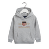 Grey Shield Hoodie