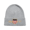 Grey Shield Beanie