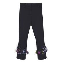 Load image into Gallery viewer, Black Netted Pucci Legging