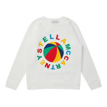 Load image into Gallery viewer, Ivory Beach Ball Sweat Top