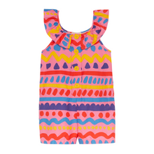 Load image into Gallery viewer, Pink Stripe Playsuit