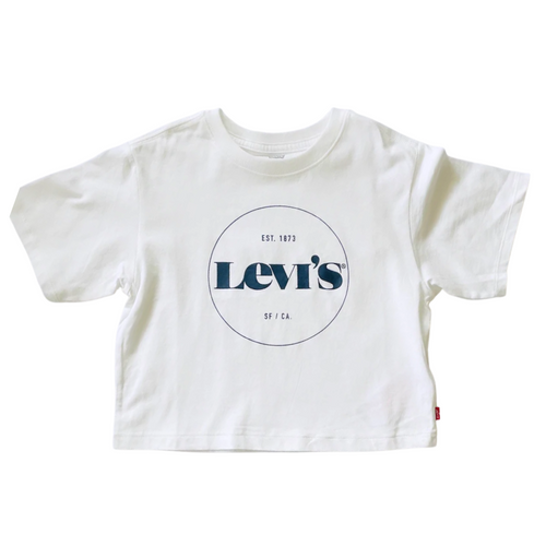 White Crop T-Shirt