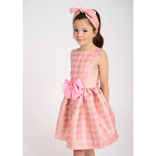 Load image into Gallery viewer, Pink &amp; Gold &#39;Cat&#39; Dress