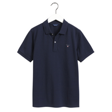 Load image into Gallery viewer, Navy Pique Polo