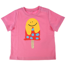Load image into Gallery viewer, Pink Ice Cream Baby T-Shirt