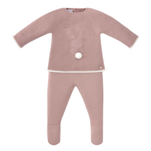 Load image into Gallery viewer, Pink Knitted Bunny Set