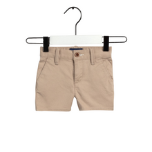 Load image into Gallery viewer, Beige Chino Baby Shorts