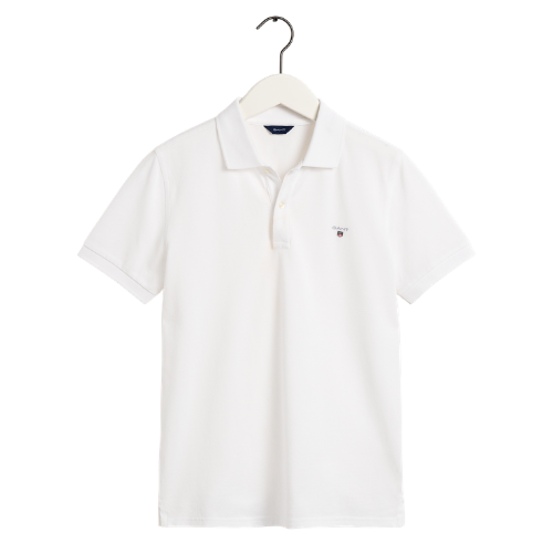 White Logo Polo Shirt