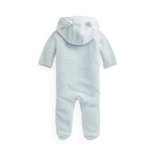 Load image into Gallery viewer, Blue Teddy Pramsuit