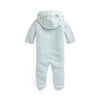 Blue Teddy Pramsuit