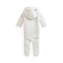 Load image into Gallery viewer, Ivory Teddy Pramsuit