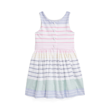 Load image into Gallery viewer, Striped Oxford Dress