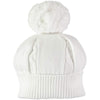 White Bobble Hat