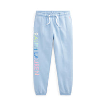 Load image into Gallery viewer, Girls Pale Blue Sweat Pants