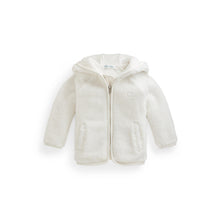 Load image into Gallery viewer, Ivory Teddy Jacket