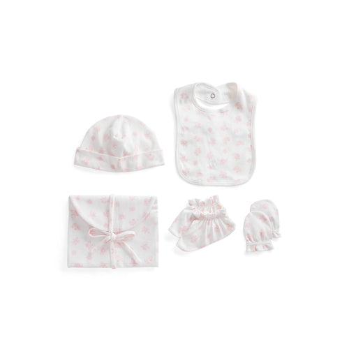 Pink 5 Piece Accessories Set