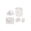 Pink 5 Piece Accessories Set