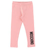Pale Pink Logo Leggings