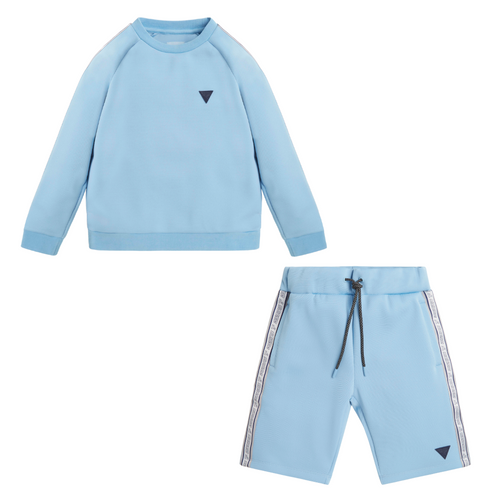 Blue Sport Short Set