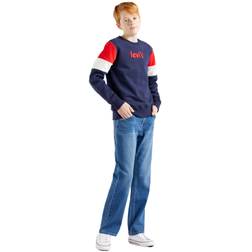 Navy Sweat Top