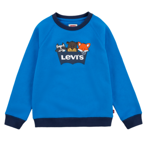 Blue Animal Sweat Top