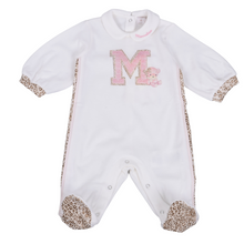 Load image into Gallery viewer, White Logo Babygrow