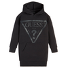 Black Logo Sweat Dress