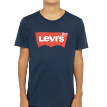 Load image into Gallery viewer, Navy Logo SS T-Shirt