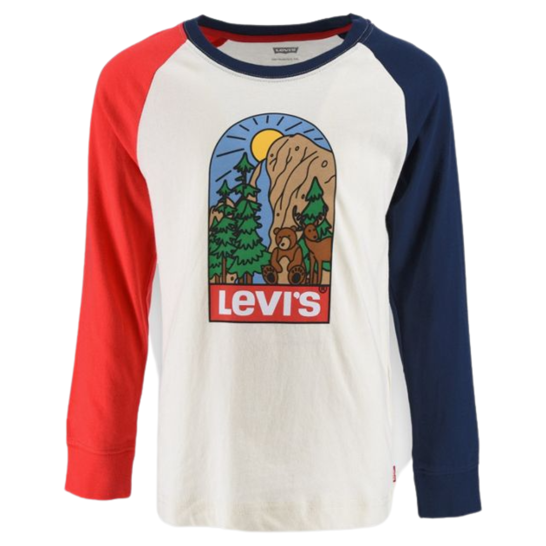 Levi s White Logo T Shirt Village Kids