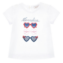 Load image into Gallery viewer, White Sunglasses T-Shirt &amp; Legging Set